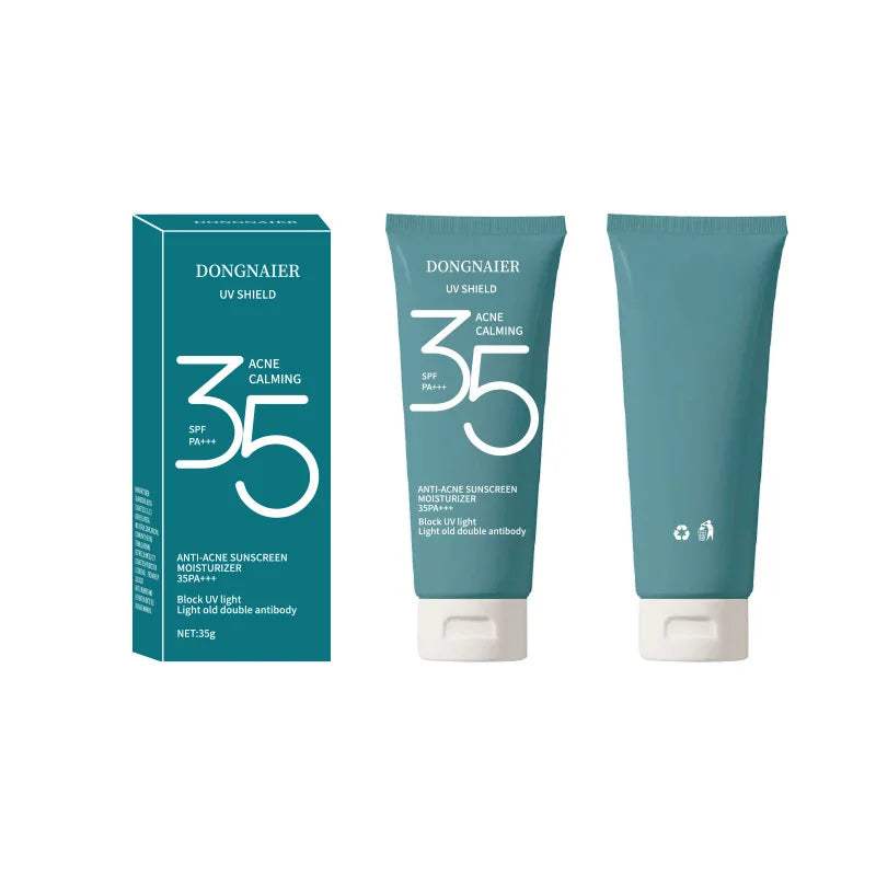 DONGNAIER Acne-Removing Hydrating Sunscreen Spray SPF35 PA+++ with Salicylic Acid Panthenol Double-Protection for All Skin Types