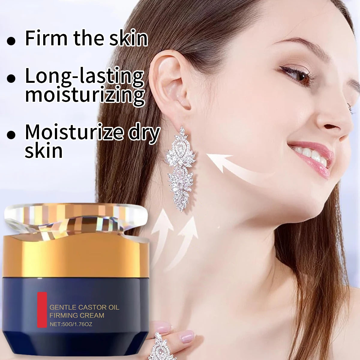 BARUBT Cross-Border Anti-Aging Face Cream with Peptides & Collagen - Deep Hydration, Firms Skin, Reduces Wrinkles and Fine Lines