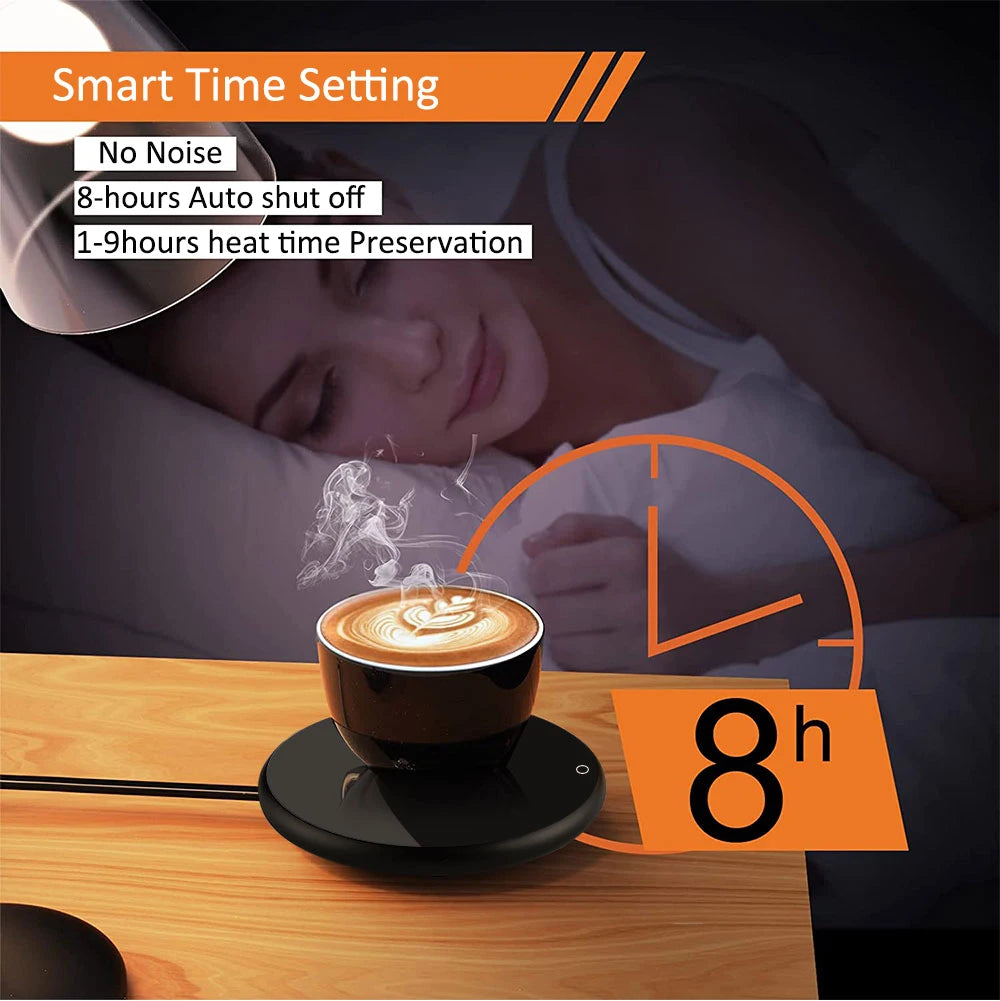 Cup Heater Mug Warmer USB Constant Warming Mat Coffee Milk Tea Water Heating Pad Electric Thermostatic Coaster Mini Cup Warmer