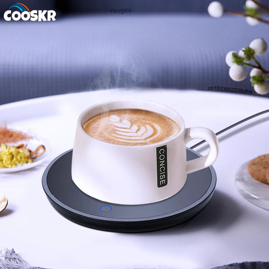 Cup Heater Mug Warmer USB Constant Warming Mat Coffee Milk Tea Water Heating Pad Electric Thermostatic Coaster Mini Cup Warmer