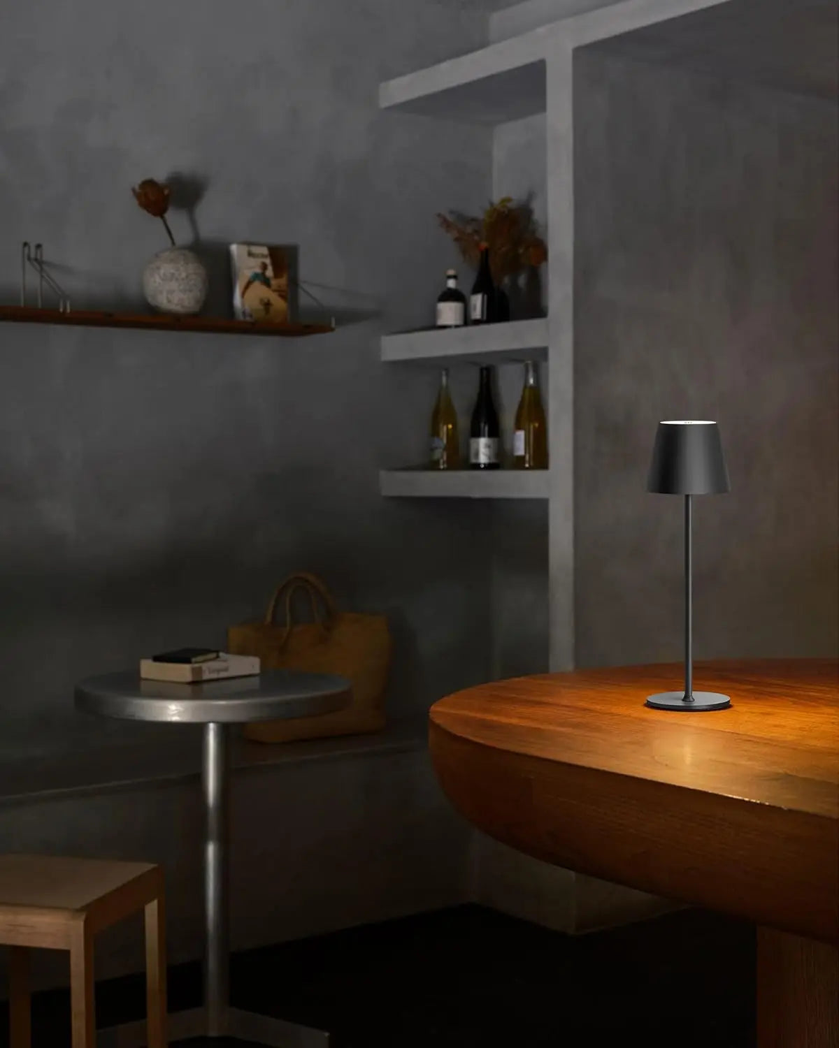 LED Desk Lamp Touch Switch Table Lights Rechargeable 3 Colors Dimmable For Bedroom Living Room Bar Dinner Reading Lighting